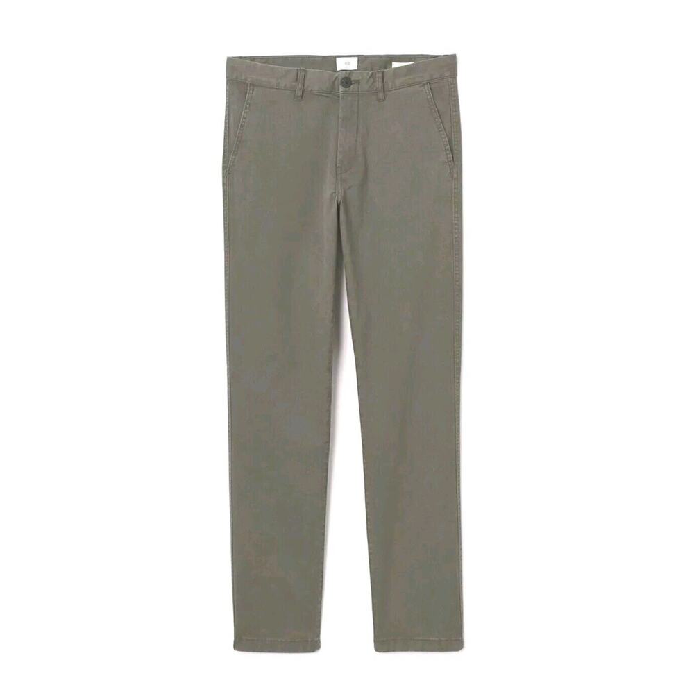 Young Men's H&M Pants Khaki Green Cotton 28 x 30 Khakis